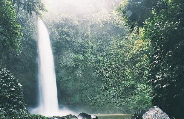 Hidden Nungnung Waterfall and Tanah Lot sunset Private Tour