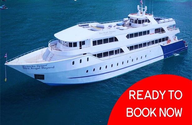 PHUKET: Phi Phi Island by Luxury Cruise"Exc. Gold Class VIP"Lunch