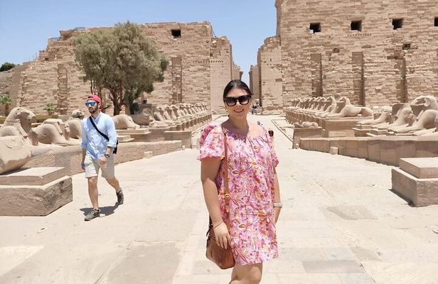 Private-Full Day Tour East and West Banks in Luxor with Motor Boat