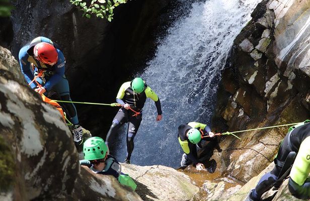 Falls of Bruar Canyoning