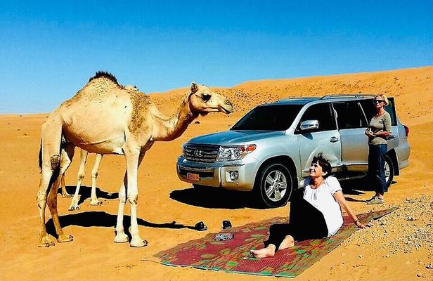 2 days and 1 night Private Tour in Wadi Shab to Wahiba Sands Desert