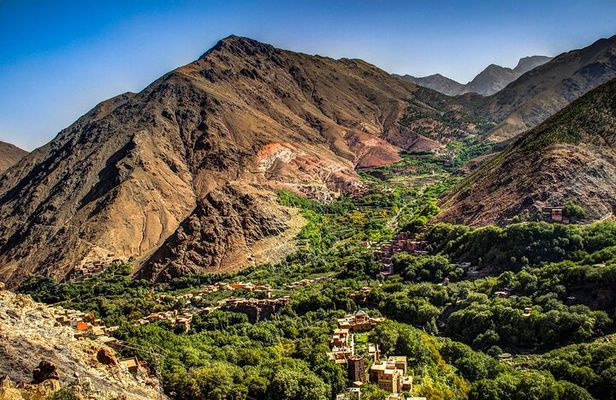 Mount Toubkal trek in The High Atlas Mountains