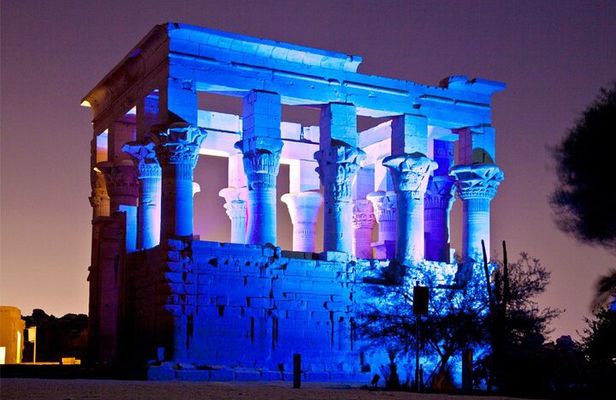 Sound and Light Show at Philae Temple In Aswan