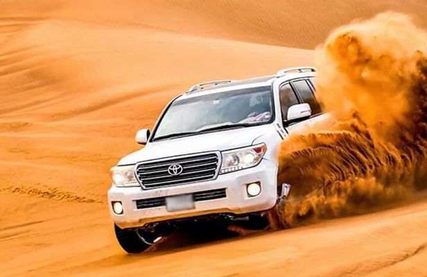 Morning Desert Safari with Camel Ride and Sand boarding