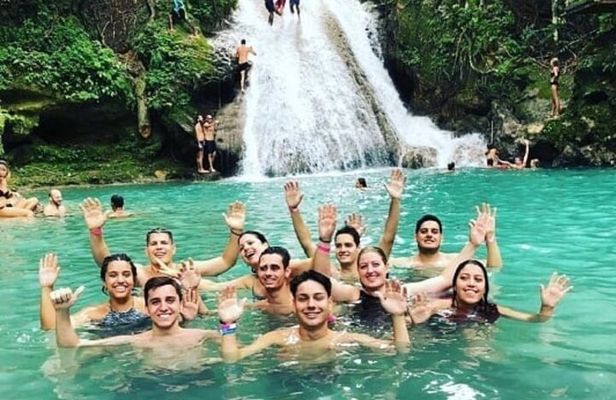 Blue Hole and Dunns River Waterfalls Combo From Montego Bay.