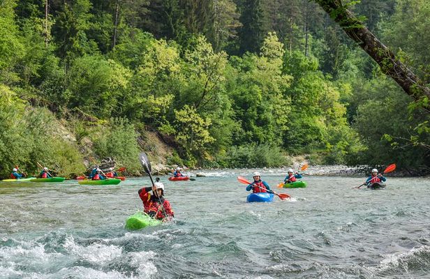 Kayaking Emerald Soča River