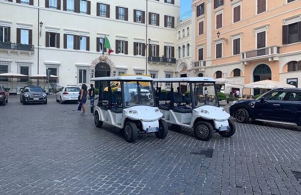 Rome Golf Cart Tour Adventure