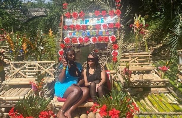 Private River Bamboo Raft with Limestone Foot Massage in Montego Bay