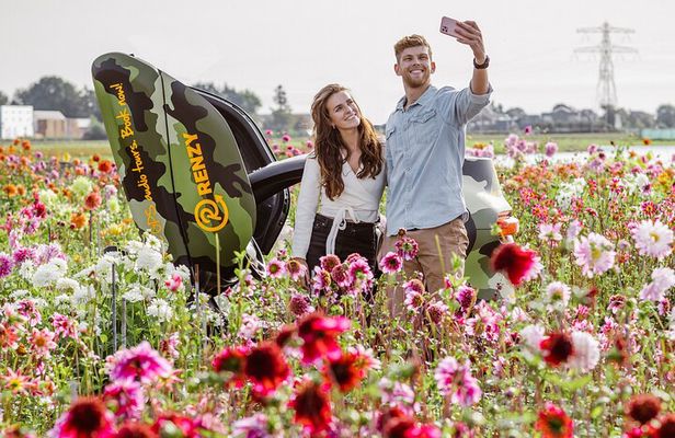 Drive it yourself electric Dune & Summer Flower GPS audio tour