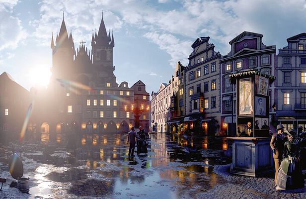 Prague City Tour with Virtual Reality