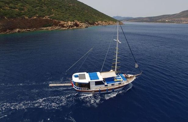 3-Hour Private Sunset Boat Tour With Dinner in Bodrum