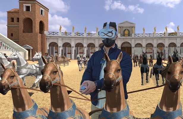 Rome: Circus Maximus Virtual Reality Game near the Colosseum