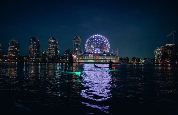 Light the Night Kayak Tour in Vancouver