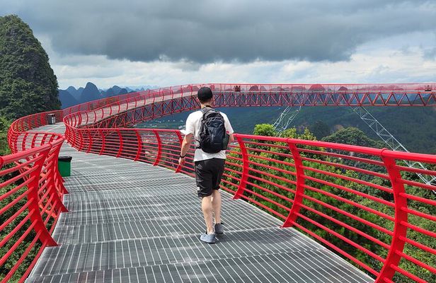 Half-Day Yangshuo Ruyi Peak with the English Speaking Driver from Guilin Hotel