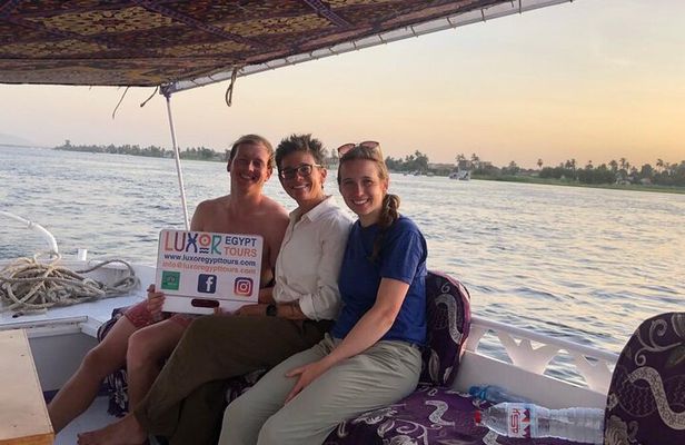 Amazing Sunset sailing by Felucca in Luxor -2 Hours (Private)