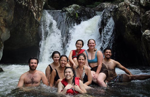Small-Group El Yunque Waterslide Adventure & transportation