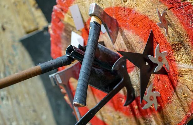 Axe Throwing Las Vegas Fremont Street