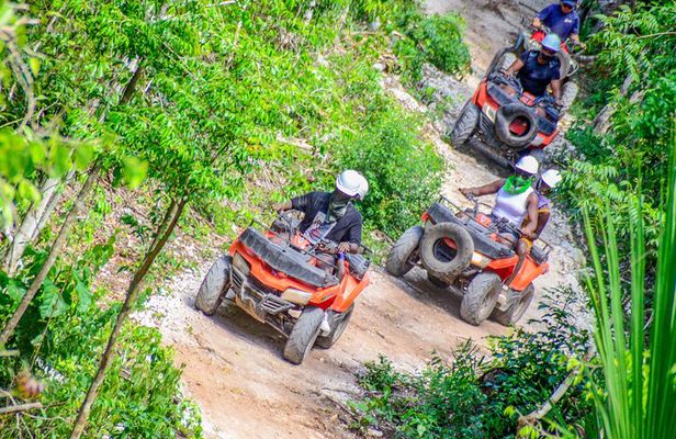 Action-packed Cancun ATV tour, Ziplines, Cenote, Lunch and More
