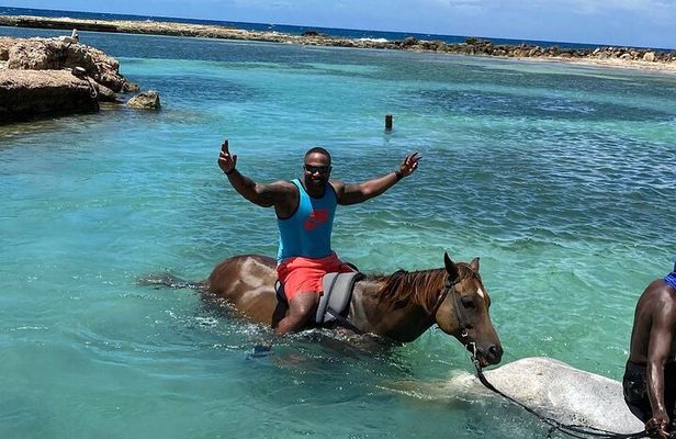 Horseback Ride & Swim guided Tour From Montego Bay with Pickup
