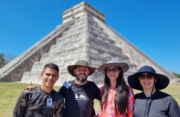 Chichen Itza, Cenote Swim & Izamal Magic Town with Buffet Lunch