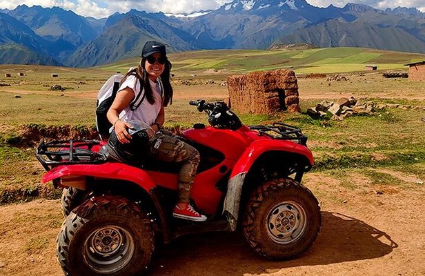 Moray Saltmines ATV (Cuatrimotos) and zipline half day