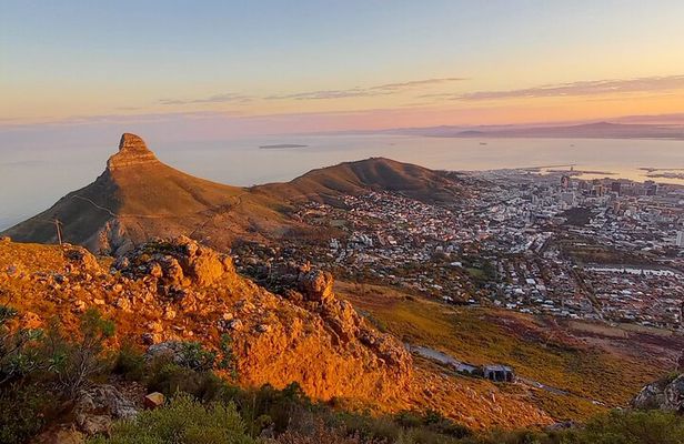 Hiking Table Mountain at sunrise Platteklip Gorge Morning Hike