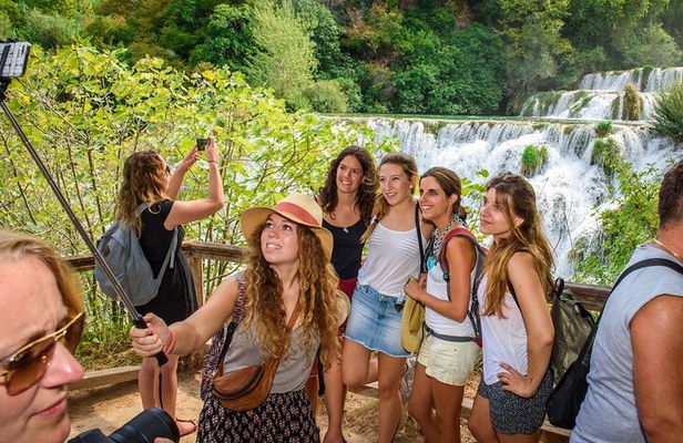 Krka Waterfalls and wine tasting Tour from Split or Trogir