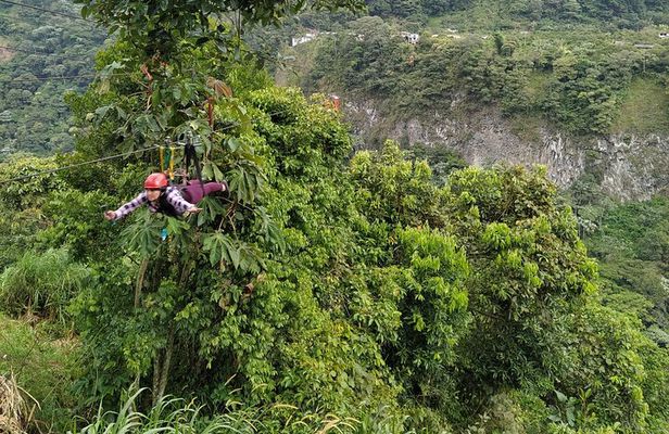 Hike in Chimborazo volcano and visit Baños in 2 days tour