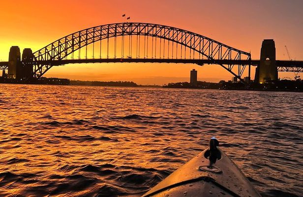 Sunset Paddle Session on Sydney Harbour (single kayak)