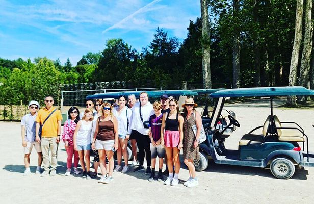 Versailles Golfcart & Bike Guided Tour: Gardens Hamlet Fountains