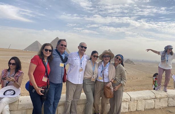 Great Pyramids of Giza & the National Museum of Egyptian Civilization with Lunch