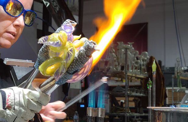 Private 4 Hours Glassblowing Class 101 Fire Glass
