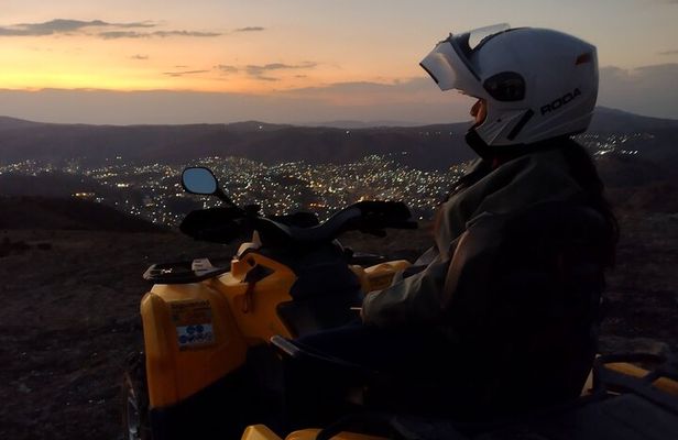 Sunset on Motorcycles in Guanajuato