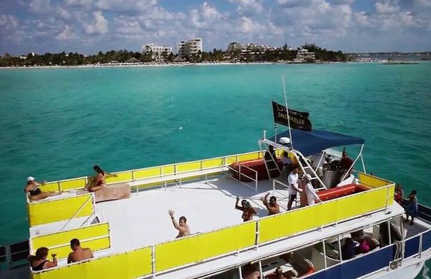 Incredible Catamaran Isla Mujeres Unlimited - Departure From Cancun