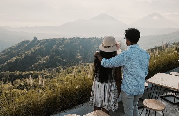 Bali Private Day Tour: The Volcano, Hot Springs & Rice Terraces