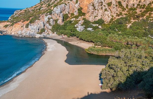 Day Tour to Preveli Tropical Beach and Palm Forest from Heraklion