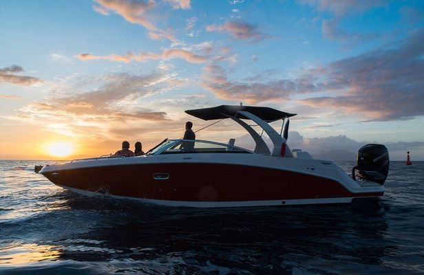 Boat Trip with Sunset in Tahiti