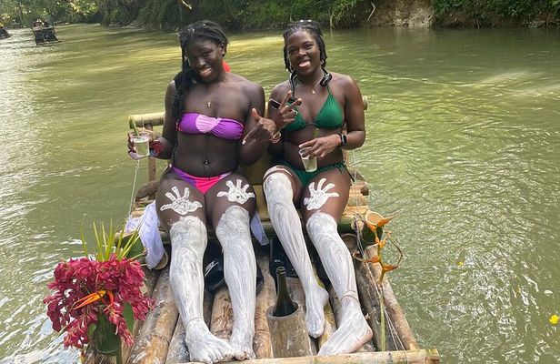Great River Bamboo Rafting and Limestone Massage from Montego Bay