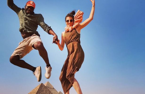 Full Day Tour To Giza Pyramids Sphinx Memphis Saqqara And Dahshur 