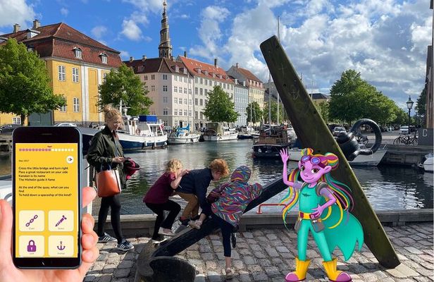 Self-guided Treasure Hunt Tour in Copenhagen - Build a Spaceship