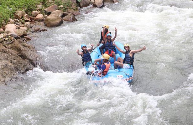 Phuket Adventure with White Water Rafting, Monkey cave and Zip Line+Optional ATV