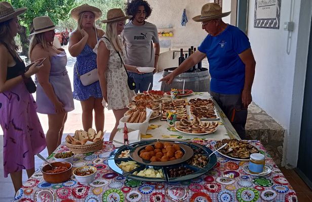 Vineyard Tour, Wine and Sicilian delicacies tasting at a Winery in Agrigento