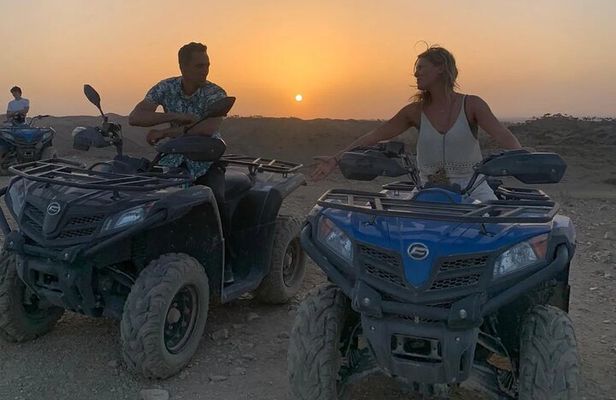 Quad excursion to the Agafay desert near Marrakech