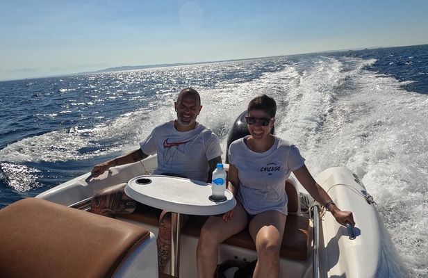 Hurghada Speedboat Dolphin Watching and Snorkeling