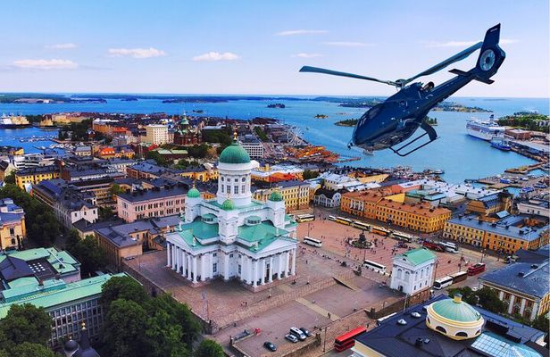 Sightseeing Helicopter Tour in Helsinki