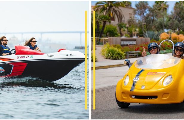 GoCar & Speedboat Land and Sea Adventure in San Diego