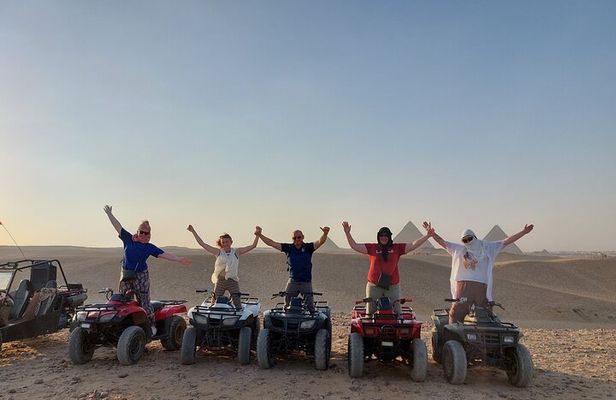 A Private Tour To Giza Pyramid, Sphinx, Camel, Lunch and ATV Bike