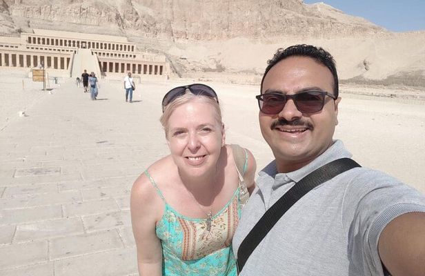 4-Hours Private tour West Bank Hatshepsut temple ,valley king & Nile Motor Boat