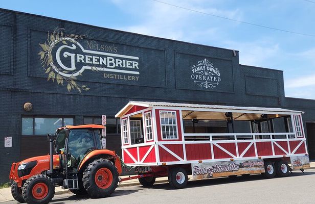 Narrated Sightseeing Tractor Tour of Nashville