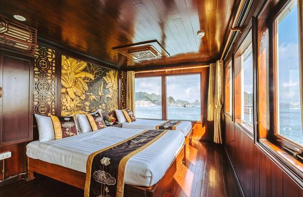 2D1N Explore Spectacular Halong on 4-star Renea Cruise | enjoy KAYAK, SUNDECK